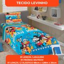 Ver mais imagens de Jogo de Lençol Personagens Mickey Solteiro Lepper 3 Peças Microfibra Azul