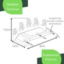 Ver imagem 5 de Suporte Enrolador De Mangueira De Jardim Tulipa Branco