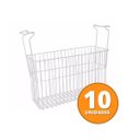 Ver imagem 5 de Kit - Freezer Horizontal Tampa de Vidro 404L Nf55 - Metalfrio 220V + 10 Cestos Nextgen Branco