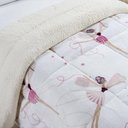 Ver imagem 4 de Coberdrom Cobertor Fantasy Solteiro Infantil Manta Bailarina