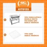KIT - Forno Elétrico Industrial Roma Inox FERI110 220V + Grade Extra - Venâncio - 2