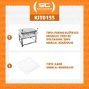 Ver imagem 6 de KIT - Forno Elétrico Industrial Roma Inox FERI110 220V + Grade Extra - Venâncio