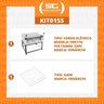 KIT - Forno Elétrico Industrial Roma Inox FERI110 220V + Grade Extra - Venâncio - 6