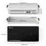 Gtkzw Cooktop de Indução Duplo 110v 1800w com Grill e Chapa Removível - 4