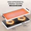 Ver imagem 6 de Gtkzw Cooktop de Indução Duplo 110v 1800w com Grill e Chapa Removível