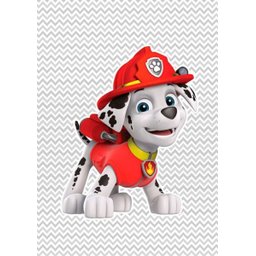 Kit Três Quadros Patrulha Canina Marshall - Paw Patrol - 2