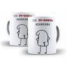 Caneca Porcelana Signo Sou Do Contra Aquariana 325ml - 1