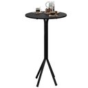 Ver imagem 1 de Mesa Bistro Alta Isabely Base Tubular 108x63cm Preto Artef