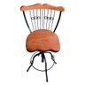 Cadeira Banqueta Bistrô Alta Regulável Giratória Balcão Cozinha - 1