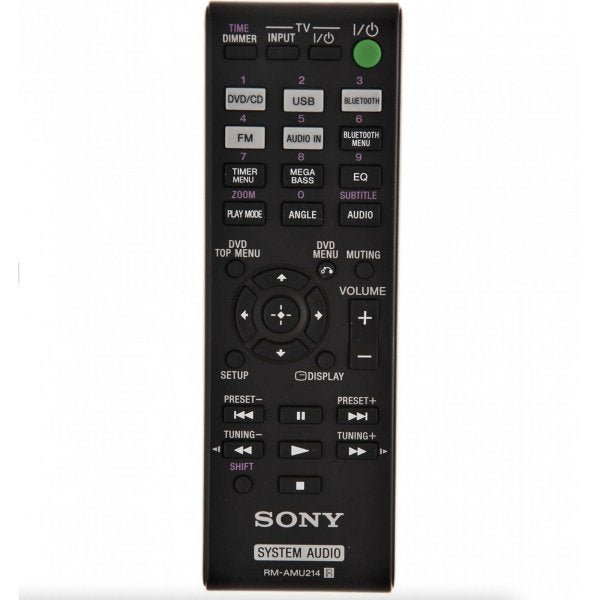 Micro System Sony Cmt-Sbt40D Cd / Dvd Hi-Fi Bluetooth USB 50W