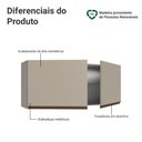 Ver imagem 4 de Armário Aéreo 120cm 2 Portas Nice Madesa