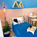 Ver imagem 5 de Duo Mesa de Canto Circular Style Industrial Natural e Preto