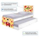 Ver imagem 4 de Bi Cama Infantil Solteiro 195cm X 96cm Kmteb