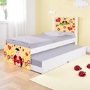 Ver imagem 1 de Bi Cama Infantil Solteiro 195cm X 96cm Kmteb