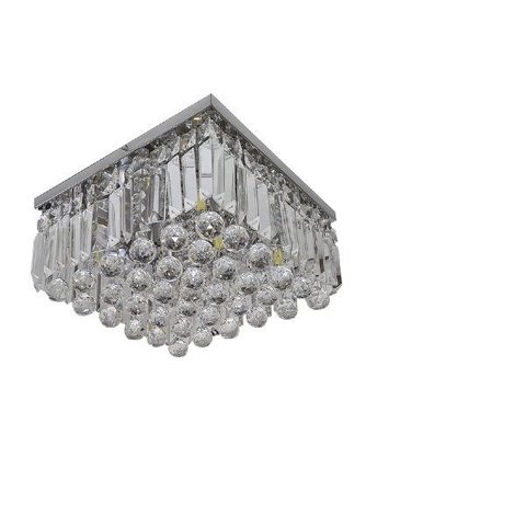 Lustre Plafon Placas e Cristais Legitimos 30x30 Salas Quartos