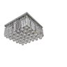 Lustre Plafon Placas e Cristais Legitimos 30x30 Salas Quartos - 1