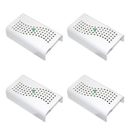 Anti Mofo Eletrônico R14 110V kit 4 unid. Branco Repel Mofo Anti-Ácaro e Fungos Desumidificador - 1