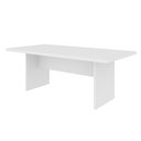 Ver imagem 1 de Mesa de Reunião para Escritório Home Office ME4119 MDP Rustico Branco - Gran Belo