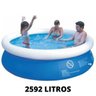 Piscina Inflável Redonda 2500 Litros Master Beach - 1
