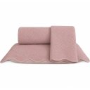 Ver imagem 2 de Kit Cobre Leito Casal Dupla Face Ultra Lisse 210x230cm 100% Poliéster Bene Casa Rosê