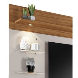 Painel para TV NT 1010 Freijó com Off White - Notável - 3