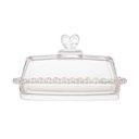 Ver imagem 3 de Manteigueira de Cristal Com Tampa Coração Transparente Lyor