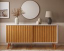 Ver imagem 1 de Buffet Duna Ii Off White/Nature