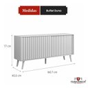 Ver imagem 3 de Buffet Duna Ii Off White/Nature