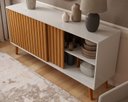 Ver imagem 6 de Buffet Duna Ii Off White/Nature