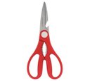Ver imagem 1 de Tesoura Multiuso 8 Vermelho Hauskraft Super Amolada Premium