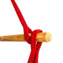 Ver imagem 3 de Rede Cadeira Trançada Vermelho