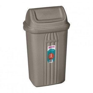 Lixeira Plástica com Tampa Basculante Banheiro Cozinha 10l