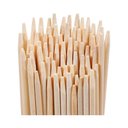 Ver imagem 1 de Espetos de Bambu Importado 1/2 Ponta: 20cm X 4mm - 1mil