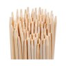 Espetos de Bambu Importado 1/2 Ponta: 20cm X 4mm - 1mil - 1