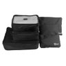 Kit Organizador de Mala para Viagem Preto 6 Peças Quati Travel - Qko-06 - 3