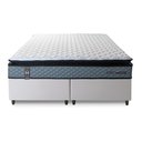 Ver imagem 6 de Conjunto Cama Box Espuma Chicago Cinza Queen 158x198x57