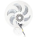 Ver imagem 5 de Ventilador Parede 50cm 200W Industrial Turbo Turbão 6 Pás Bivolt 110V 220V Branco Vitalex