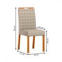 Ver imagem 3 de Mesa de Jantar 4 Lugares Anitta/mariah Ype/off White/ja01 - New Ceval