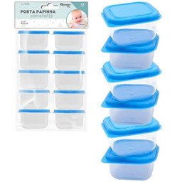 Kit Com 8 Jogos De Porta Papinha Com 8 Peça - 1