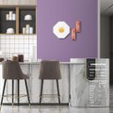 Ver imagem 2 de Ovo com Bacon - Quadros ou Placas Modulares com 11 Peças