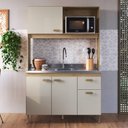 Ver imagem 3 de Kit de Cozinha para Forno Micro-ondas com 4 Portas Castani e Off White