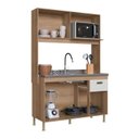 Ver imagem 4 de Kit de Cozinha para Forno Micro-ondas com 4 Portas Castani e Off White