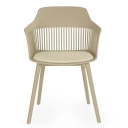 Ver imagem 3 de Kit 7 Cadeiras Montreal Marcela Estofada - Nude