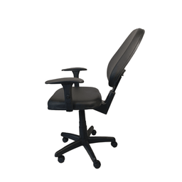 Cadeira Escritório Executiva Work Nr17 Corino Sintetico:preto - 6