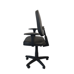 Cadeira Escritório Executiva Work Nr17 Corino Sintetico:preto - 5