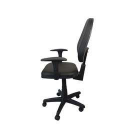 Cadeira Escritório Executiva Work Nr17 Corino Sintetico:preto - 4
