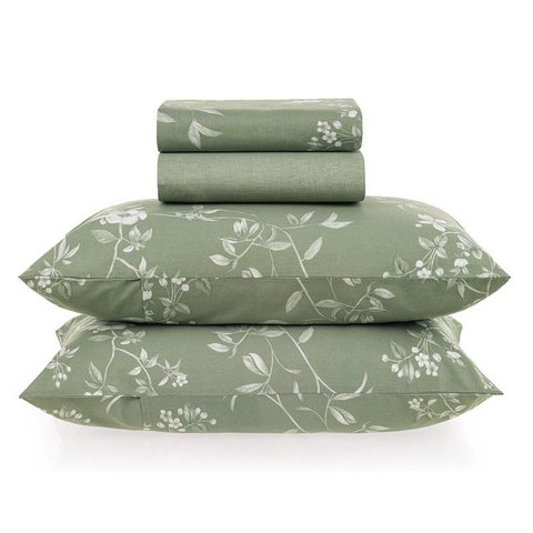 Jogo de Cama Queen Marcella 160 Fios Karsten