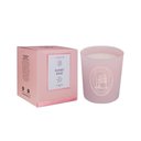Ver imagem 1 de Vela Perfumada Sunset Rosé Flores Jasmin Lenvie 210g