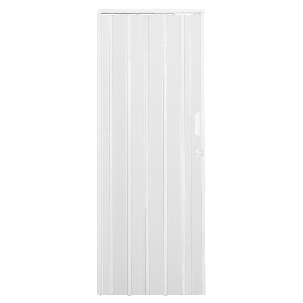 Porta Sanfonada de PVC 72x210cm Zapinplast - Branco Gelo - 2