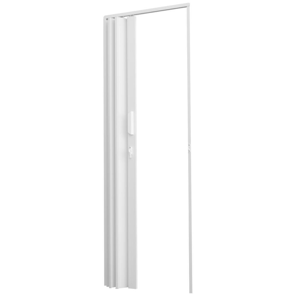 Porta Sanfonada de PVC 72x210cm Zapinplast - Branco Gelo - 5